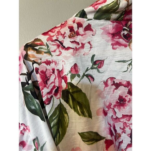 Show Me Your Mumu One Size Brie Robe Multicolor Floral Kimono Garden of Blooms - Picture 7 of 9